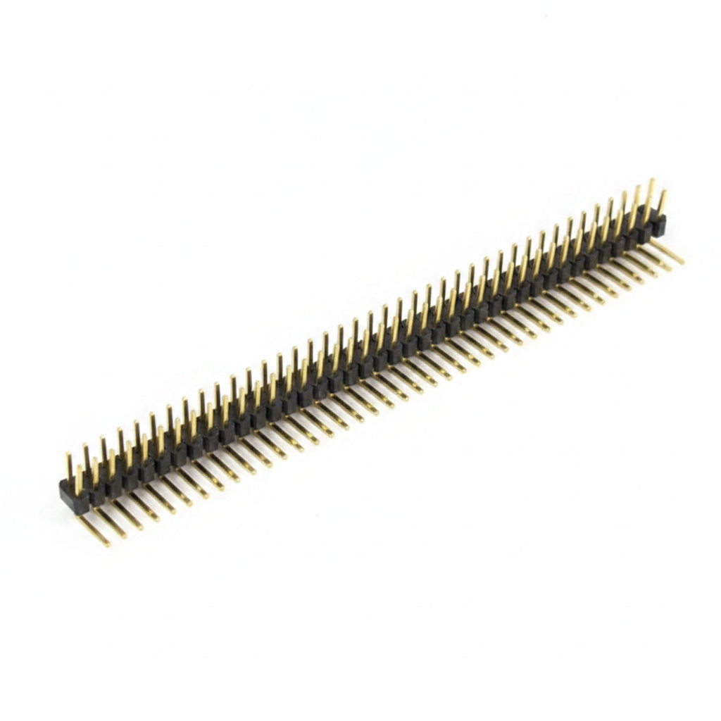 80 Pin 2.0mm Pitch 2x40 Pin Male Header Right Angle Connector