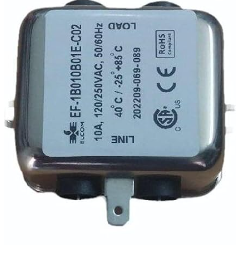 RFI FILTER 10A ELCOM EMI RFI FILTER 10A 115V 230V single phase AC