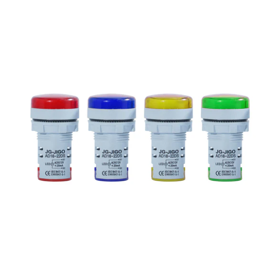 220V Big LED Panel Indicator Light 220V LED Panel Indicator Light Blue