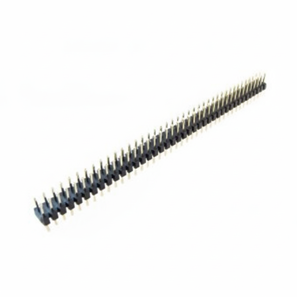 1x40 Pin 2mm Pitch SMD Male Berg Strip Straight Staggered PCB Header