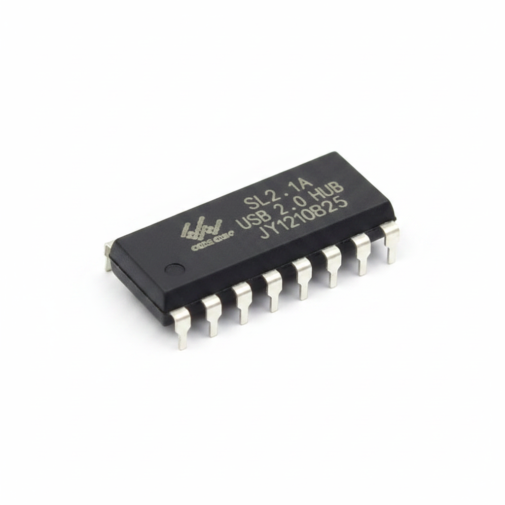 CoreChips SL2.1A USB 2.0 Hub Controller IC 4-Port SOP-16