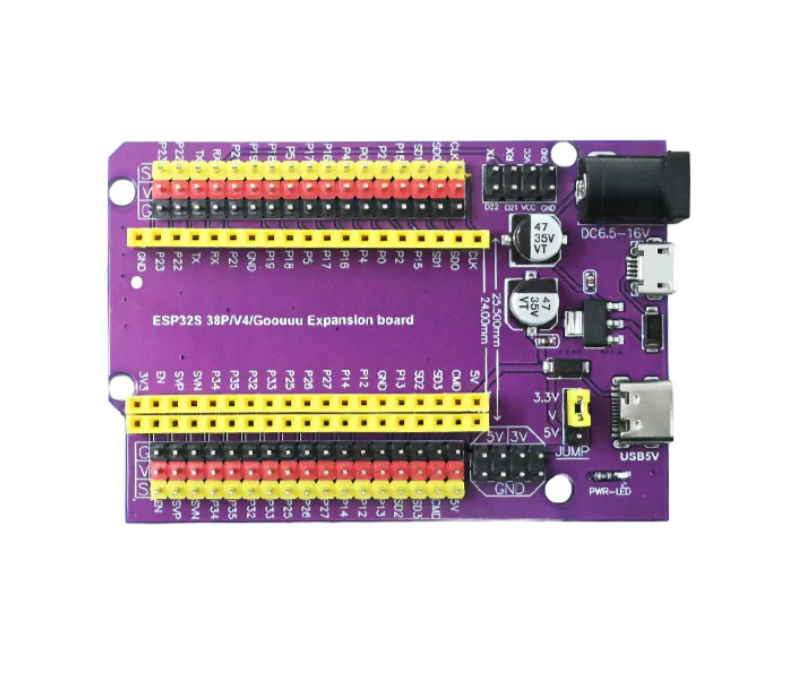 ESP32 Expansion Board 38-Pin with Type-C