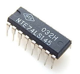 74LS145 IC BCD to 7-Segment Latch/Decoder/Driver DIP-16 74 LS 45 7445