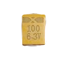 100UF 6.3V SMD tantalum capacitor CASE B 85C 10% CA45-B-6.3V-100uF-K