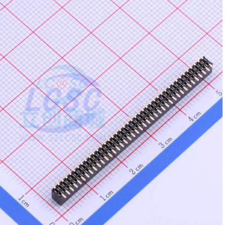 80PIN 1.27mm Pitch 2X40 SMD Female Header 2343U-240CNG1MNT01 HOAUC