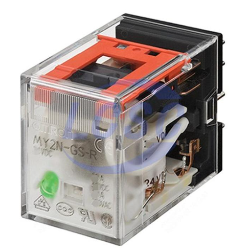 MY2N-GS-R-AC24 24V AC 10A Relay DPDT 8 LEG OMRON