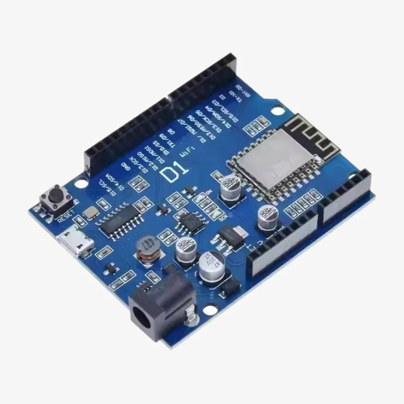 Arduino Uno based ESP8266-12E Wemos D1 Compatible Wifi Proto Shield