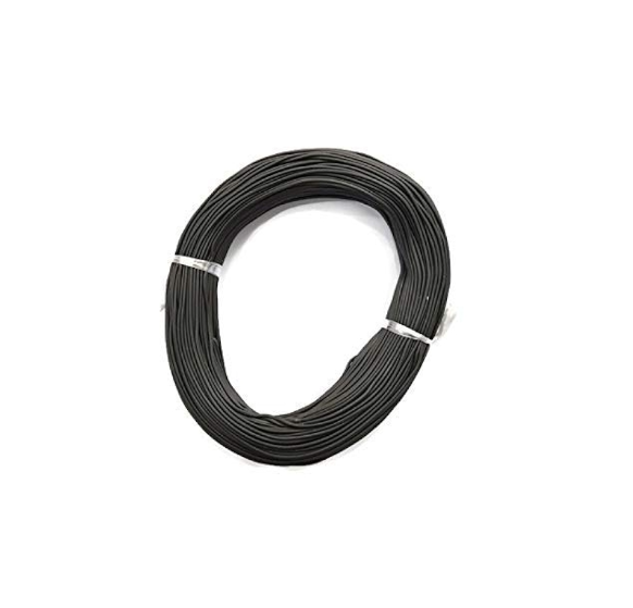 BLACK Single Strand Wire 1/23 GAUGE 23 2 Meter