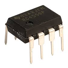 RC4558 IC OPAMP TI DIP-8 4558
