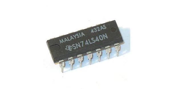 74LS40 IC Dual 4-Input NAND Gate with Schmitt Trigger DIP-14 74 LS 40 7440