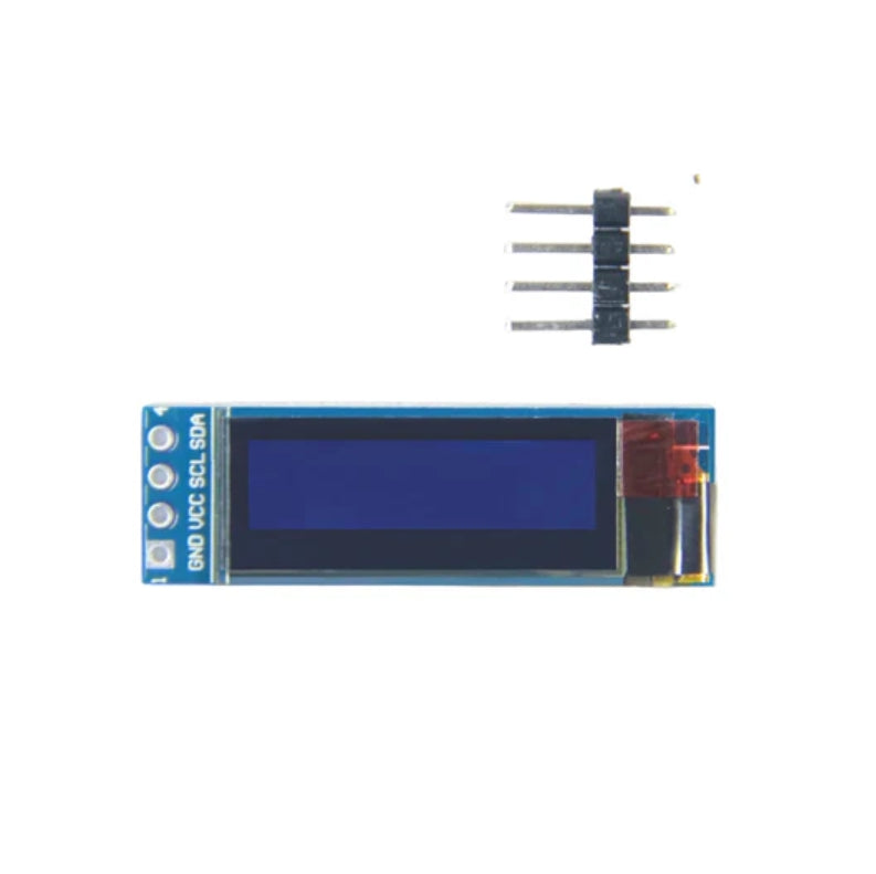 128×32 OLED Display Module with I2C/IIC Serial Interface  Blue