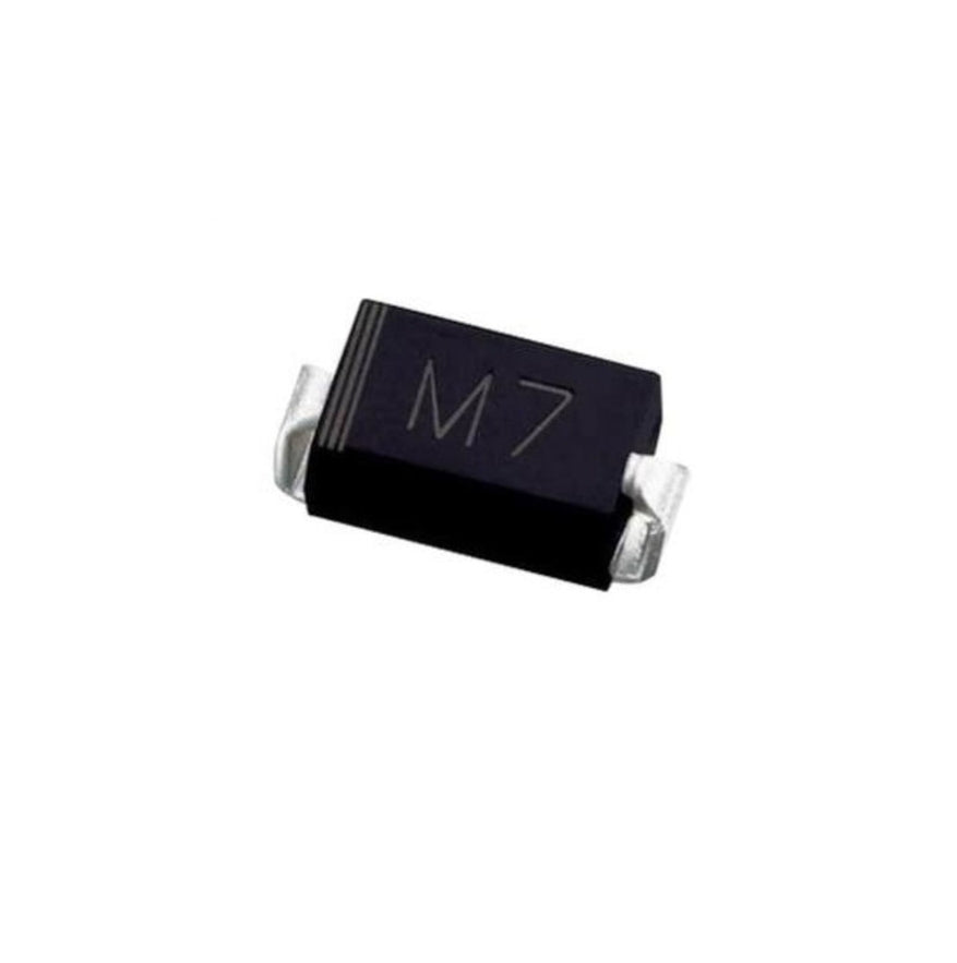 M7 Diode SMD hottech DO214AC 1A 1000V