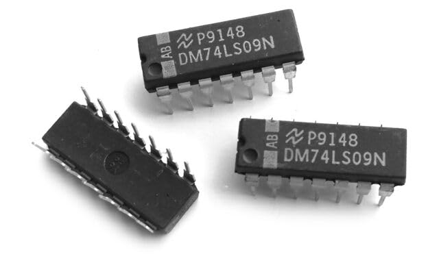 74LS09 IC Quad 2-Input AND Gate with Open-Collector Output DIP-14  74 LS 09 7409