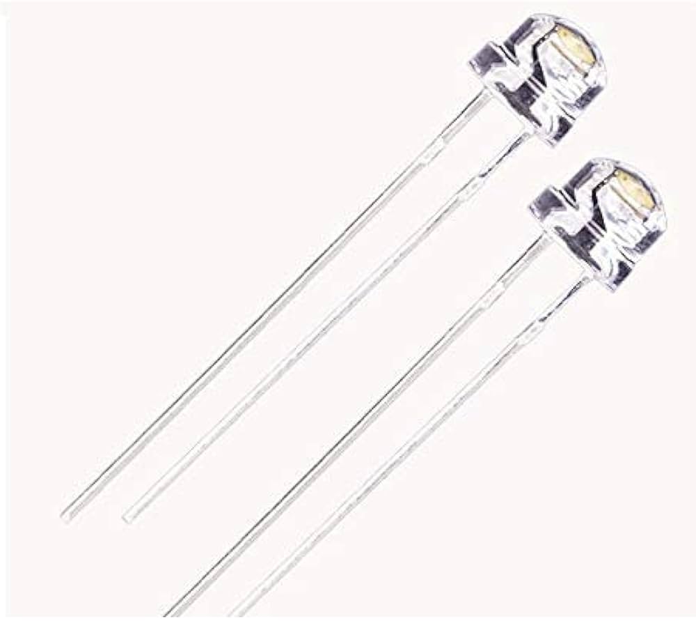 5mm Strawhat LED RED