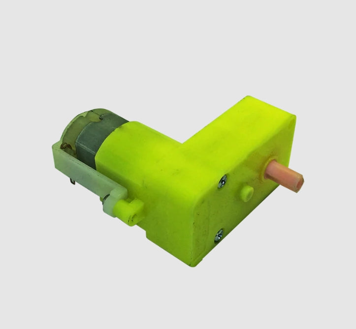 60 Rpm BO Motor Rectangle Single Shaft Plastic Gear