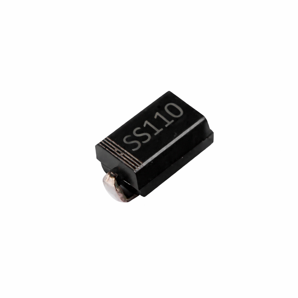 SS110 SMD Diode 100V 1A Schottky Diode Barrier Rectifier DO-214AC