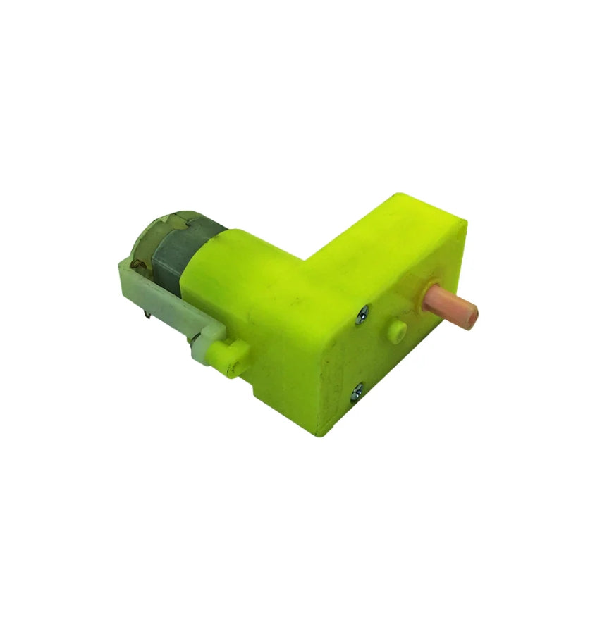 150 Rpm BO Motor Rectangle Single Shaft Plastic Gear