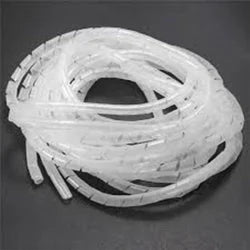 12mm Spiral Sleeve Clear 1 ROLL 20 Meter