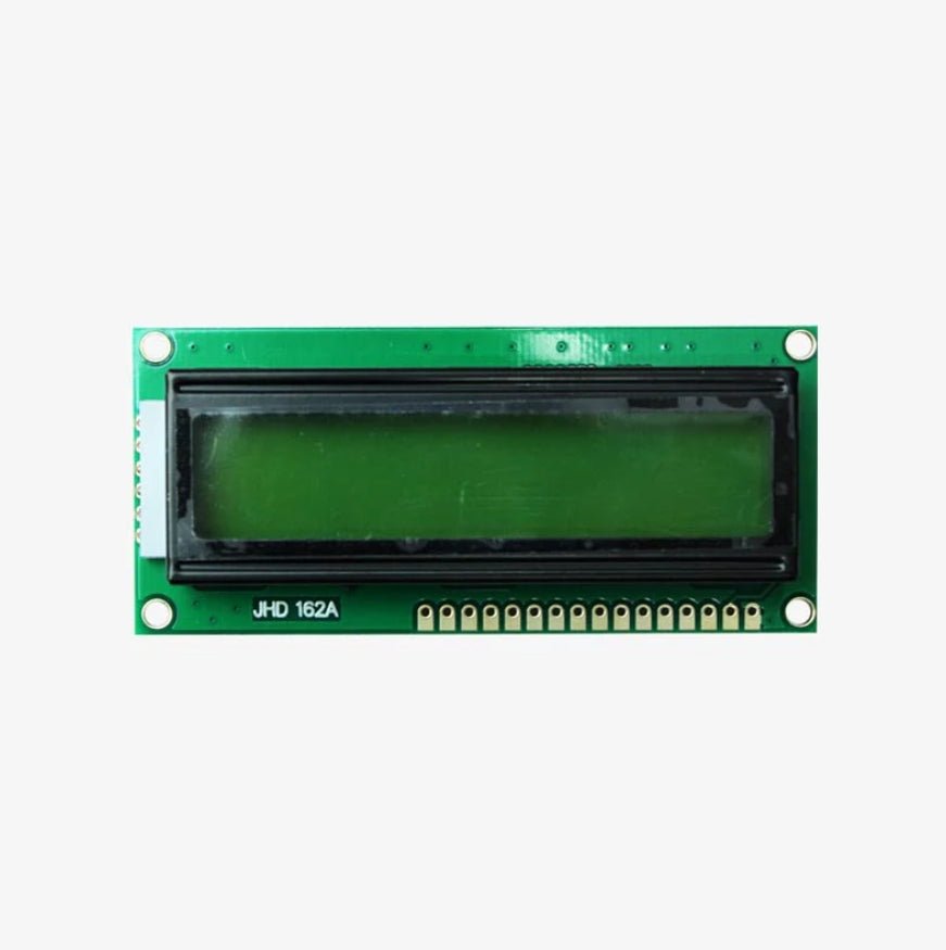 16x2 LCD Display Module JHD Yellow Green Backlight 162 1602
