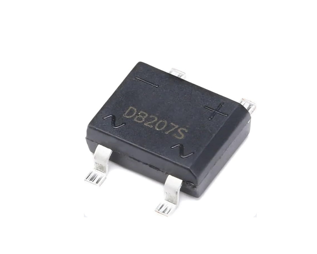 DB207S Diode SMD HOTTECH 1000V Single Phase Bridge Rectifier Diode