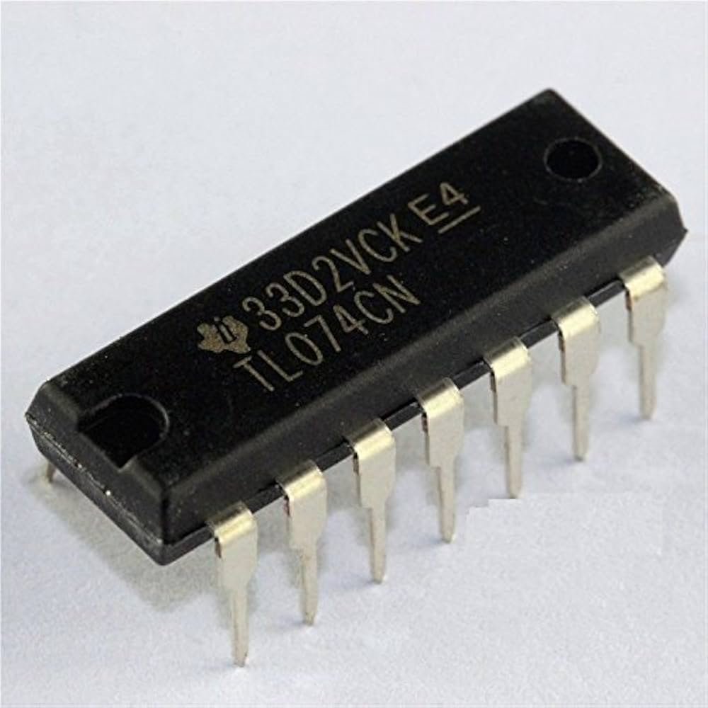 TL074 IC OP AMP TI DIP-14 TL074CN 074