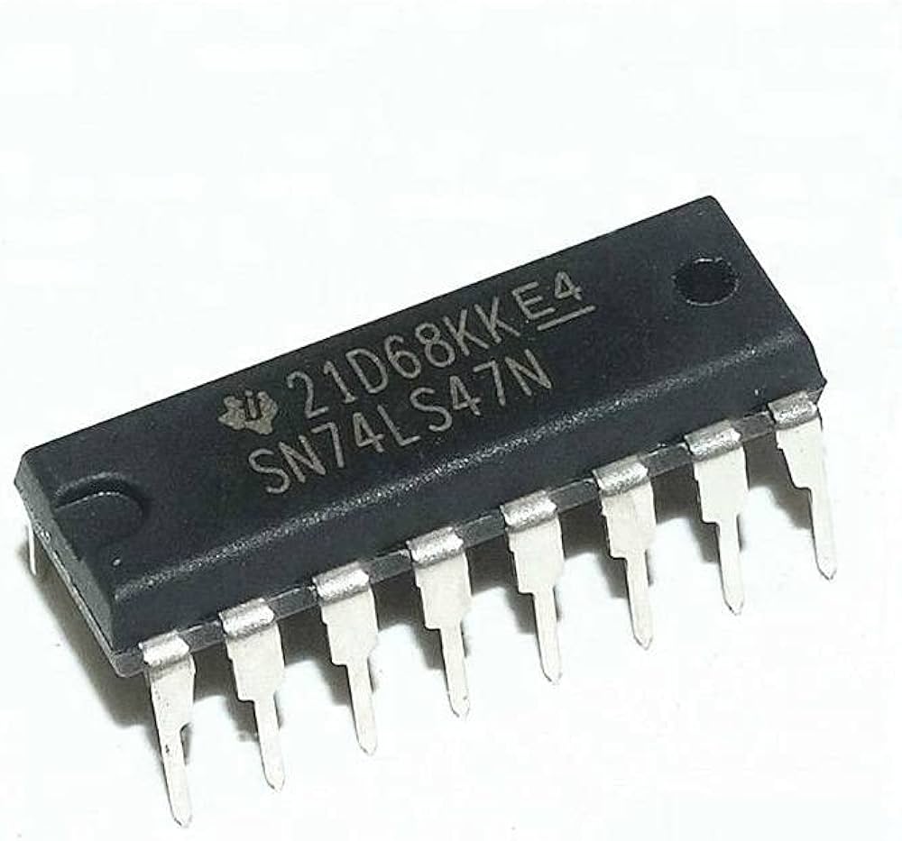 74LS47 IC  BCD to 7-Segment Decoder/Driver