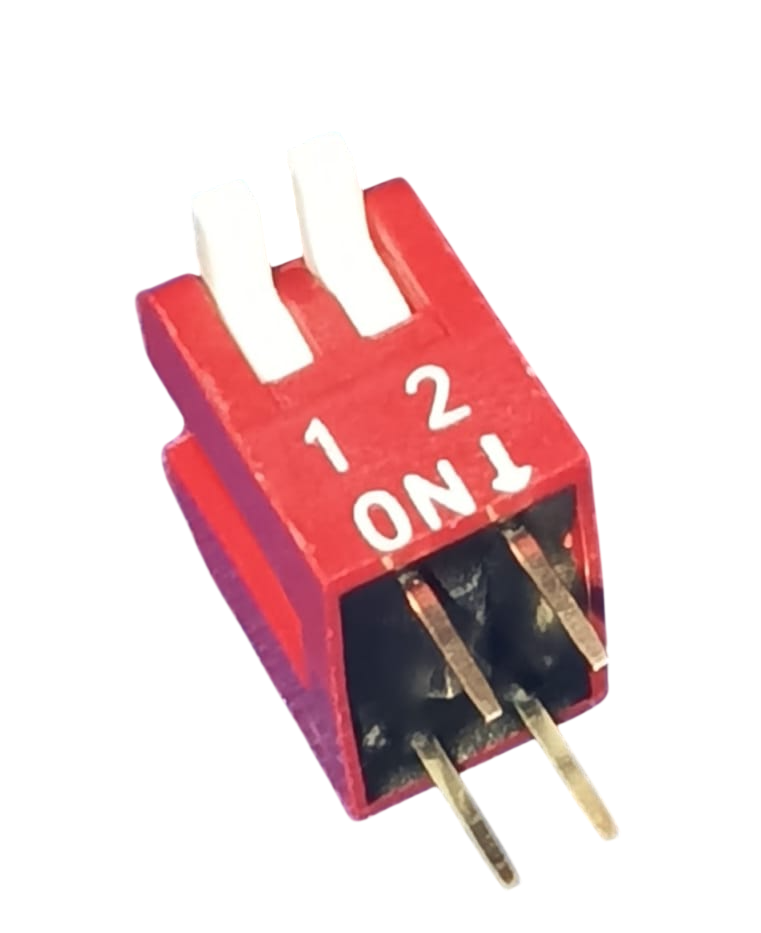 2 Way PIANO DIP Slide Switch 2.54mm Pitch