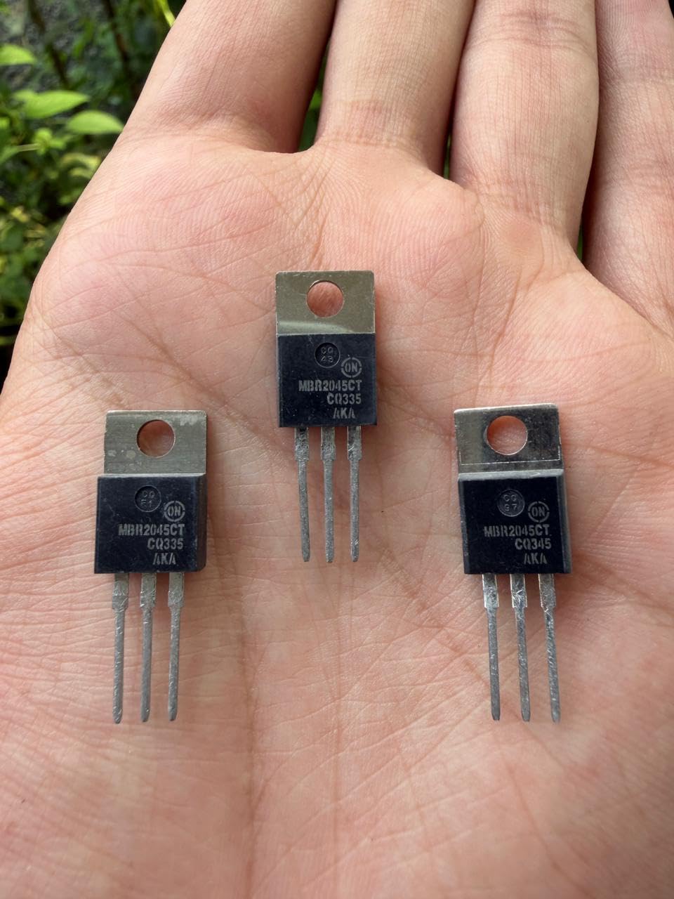 MBR2045CT Schottky Rectifier Diode TO220 20A 45V  2045