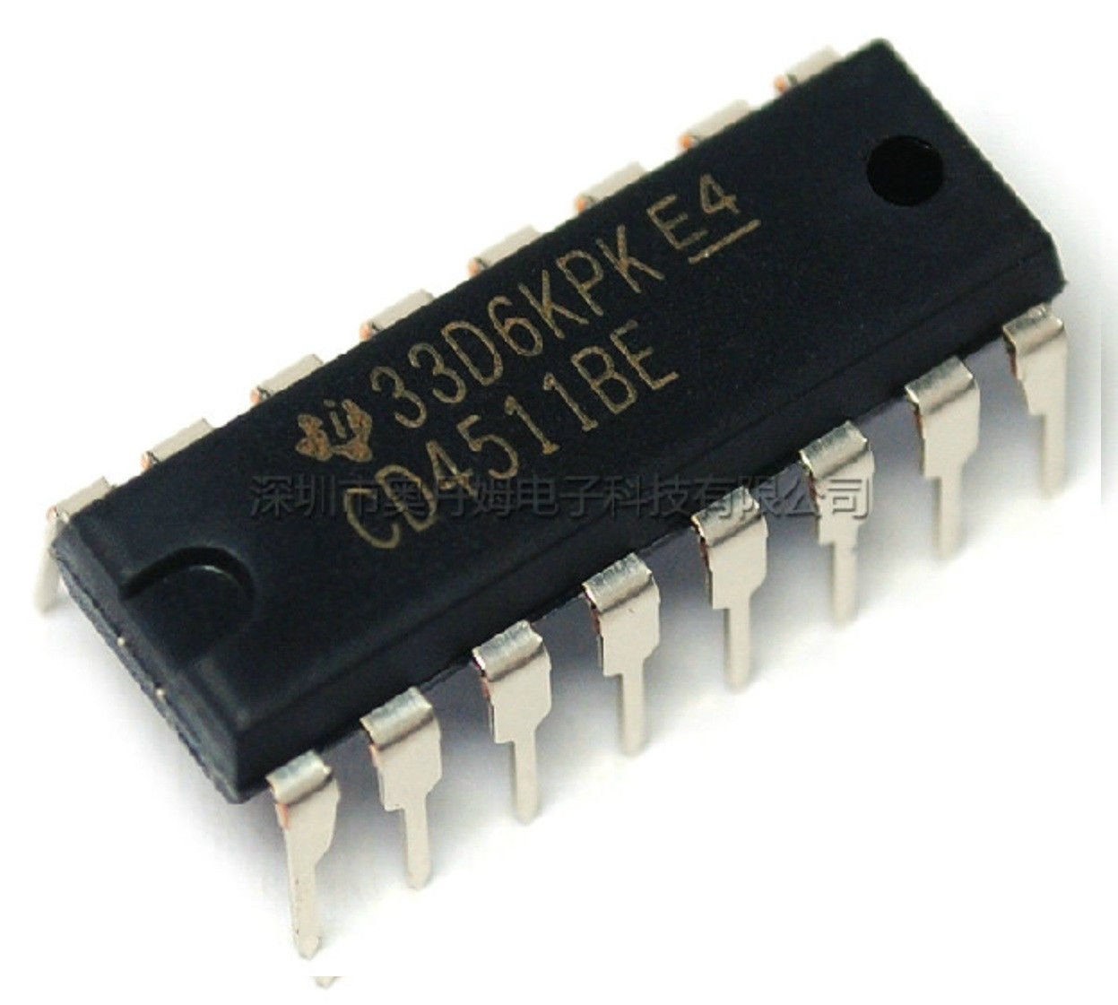 CD4511 IC BCD TO 7-SEGMENT DECODER DRIVER HLF DIP-16 CD4511BD 4511