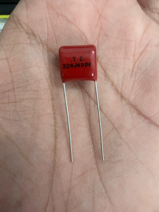 0.22UF 400V Polyester Film Capacitor TC  224 220nf 224J400V 5%