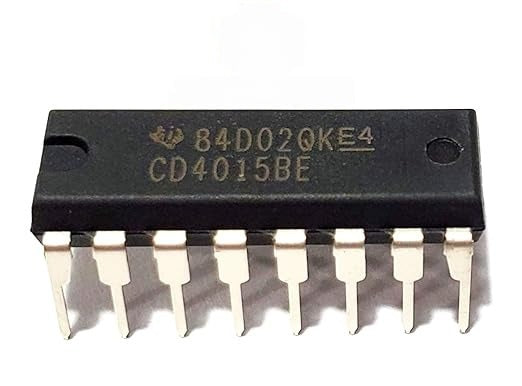 CD4015 IC  DIP16 Dual Shift Register Texas Instruments CD4015BE
