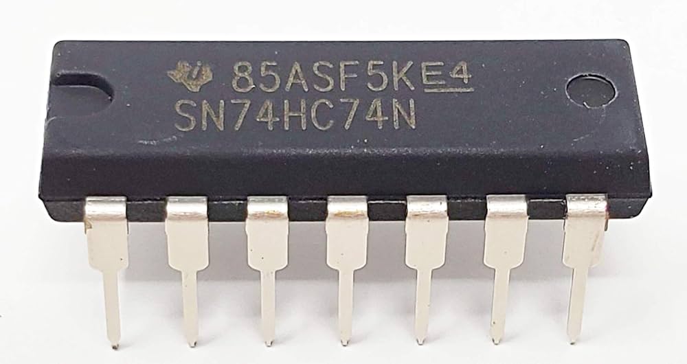 74HC74 IC DUAL D TYPE FLIP FLOP DIP-14 7474