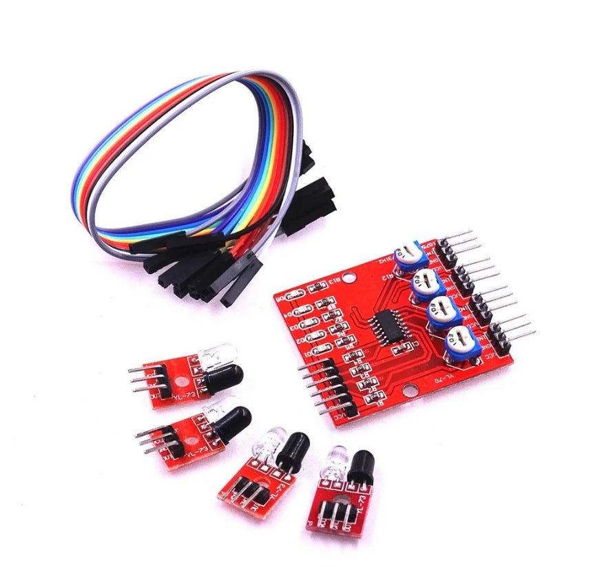 4 Channel Infrared Tracking Sensor Module