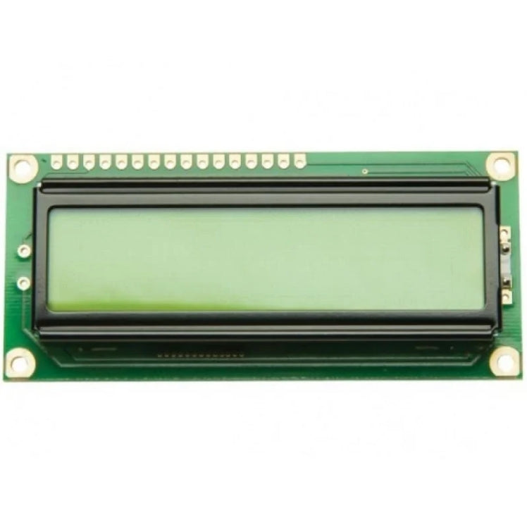 LCD Display Module 161 16x1 (1601) Character Yellow Green Backlight
