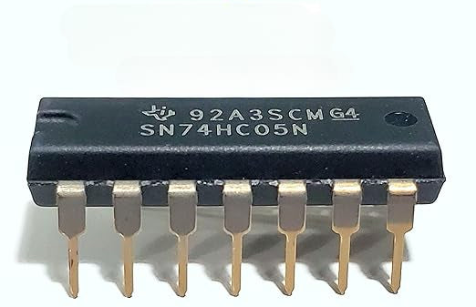 74HC05 IC Hex Inverter with Open-Drain Outputs DIP-14 74 HC 05 7405