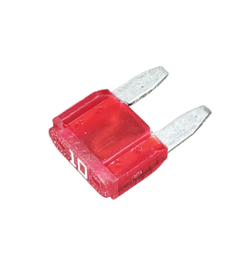 10A Mini Blade Fuse 32V WITH LEG PROTECTRON