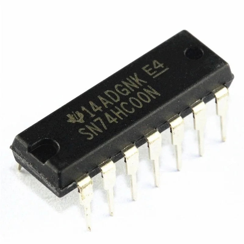 74LS00 IC quad 2-input NAND gate DIP-14  74 LS 00 7400