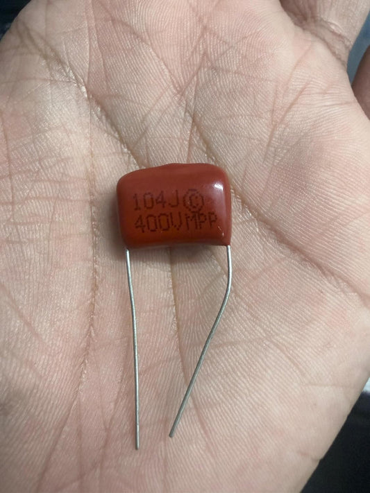 0.1uf 400v Metallized Polypropylene Film Capacitor  MPP 104J400V 5%