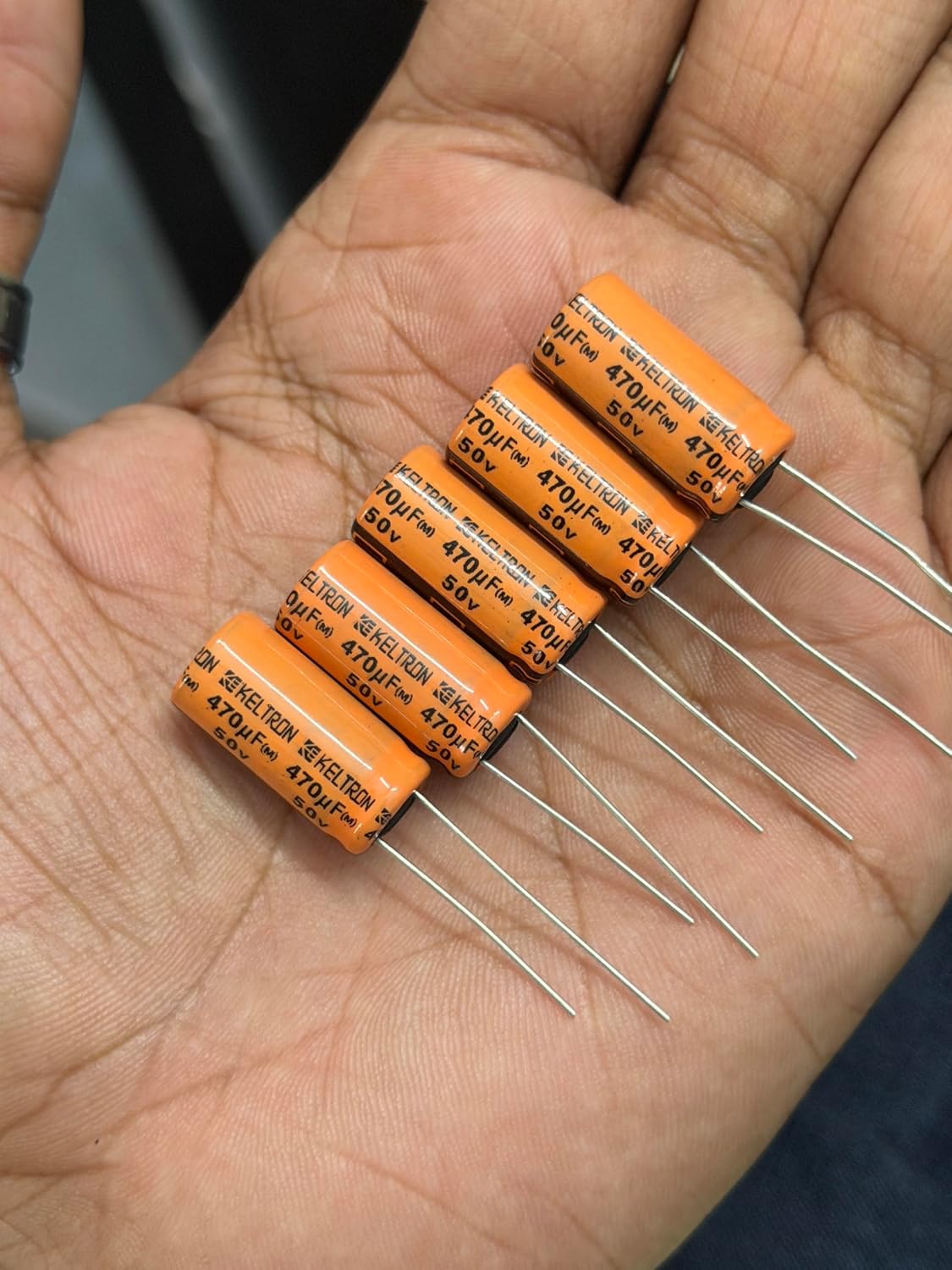 470uF 50V KELTRON Electrolytic Capacitor