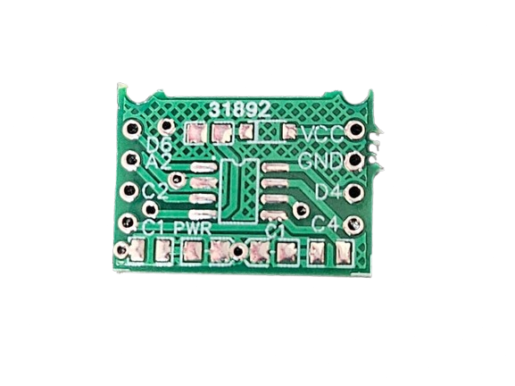 PCB For CH32V003J4M6 WCH RISC Micro controller 8 Pin Breakout Board