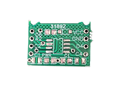 PCB For CH32V003J4M6 WCH RISC Micro controller 8 Pin Breakout Board