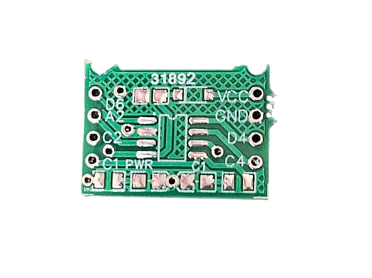 PCB For CH32V003J4M6 WCH RISC Micro controller 8 Pin Breakout Board