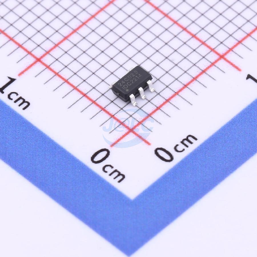 AD24C02 SMD IC EEPROM SOT23-5 2K IDCHI AD24C02