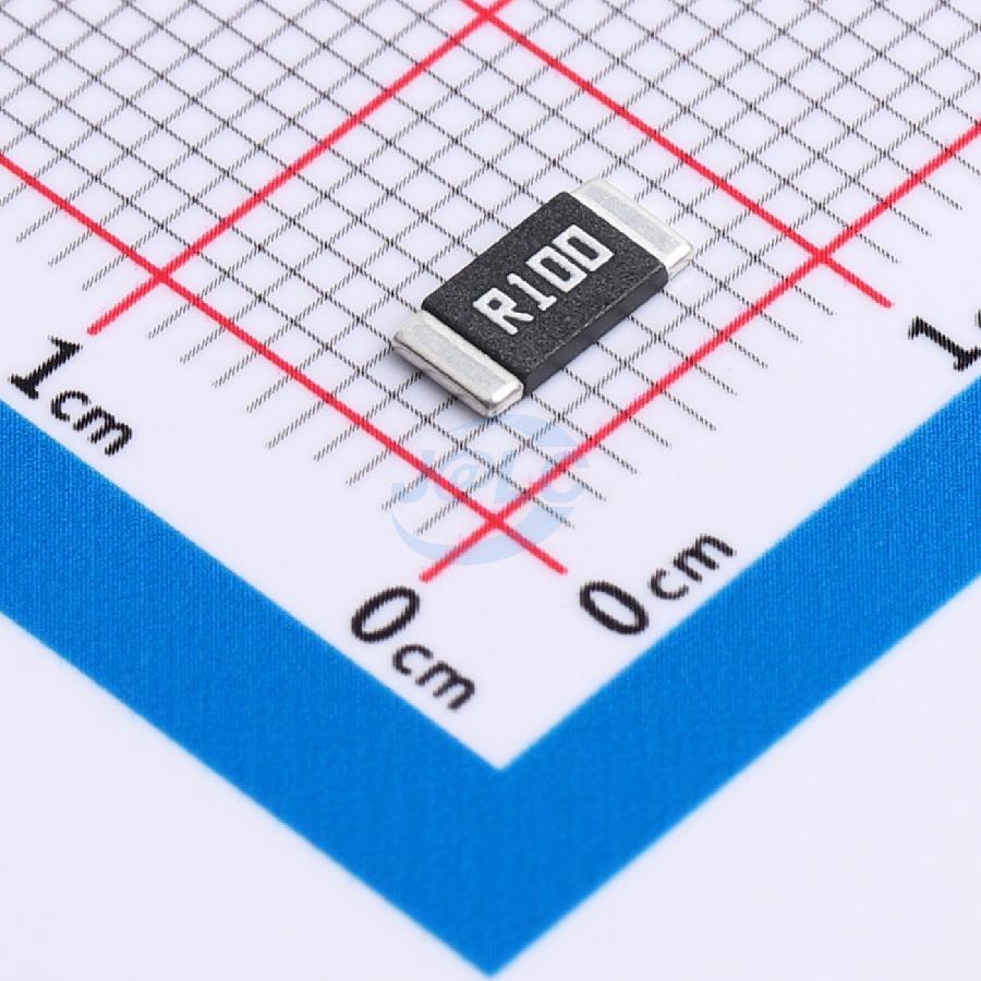 0.1 Ohm 3W 2512 SMD Resistor HIXD25NR100F 1% marking R100