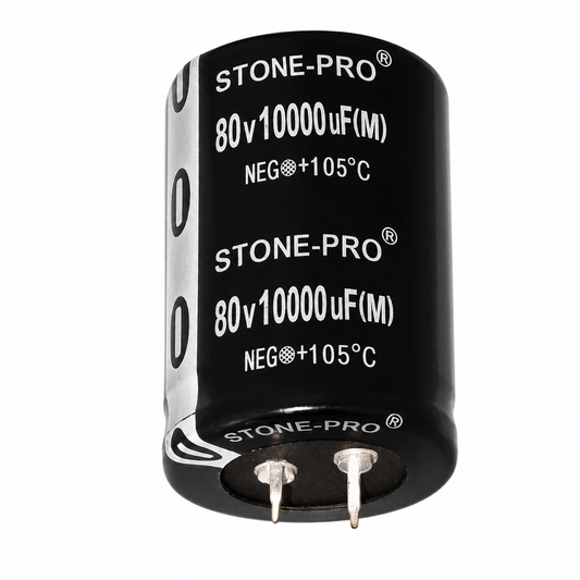 10000uF 80V Electrolytic Capacitor 105C STONE PRO 10000uF 80V