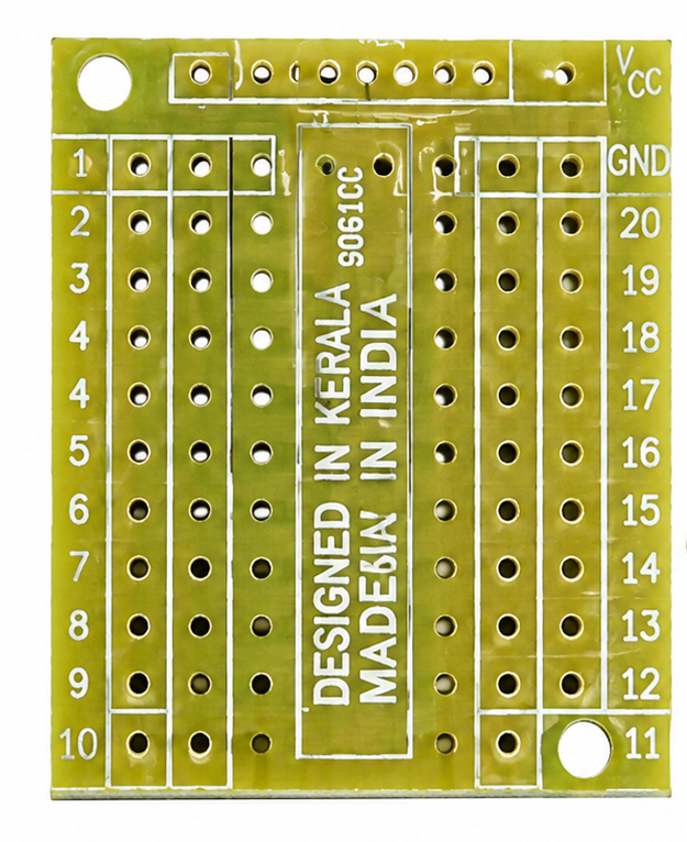 20 PIN BREAKOUT DOT line BOARD PCB