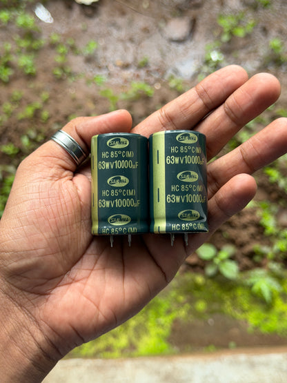 10000uF 63V Electrolytic Capacitor 85C SAMWHA 10000uF 63V