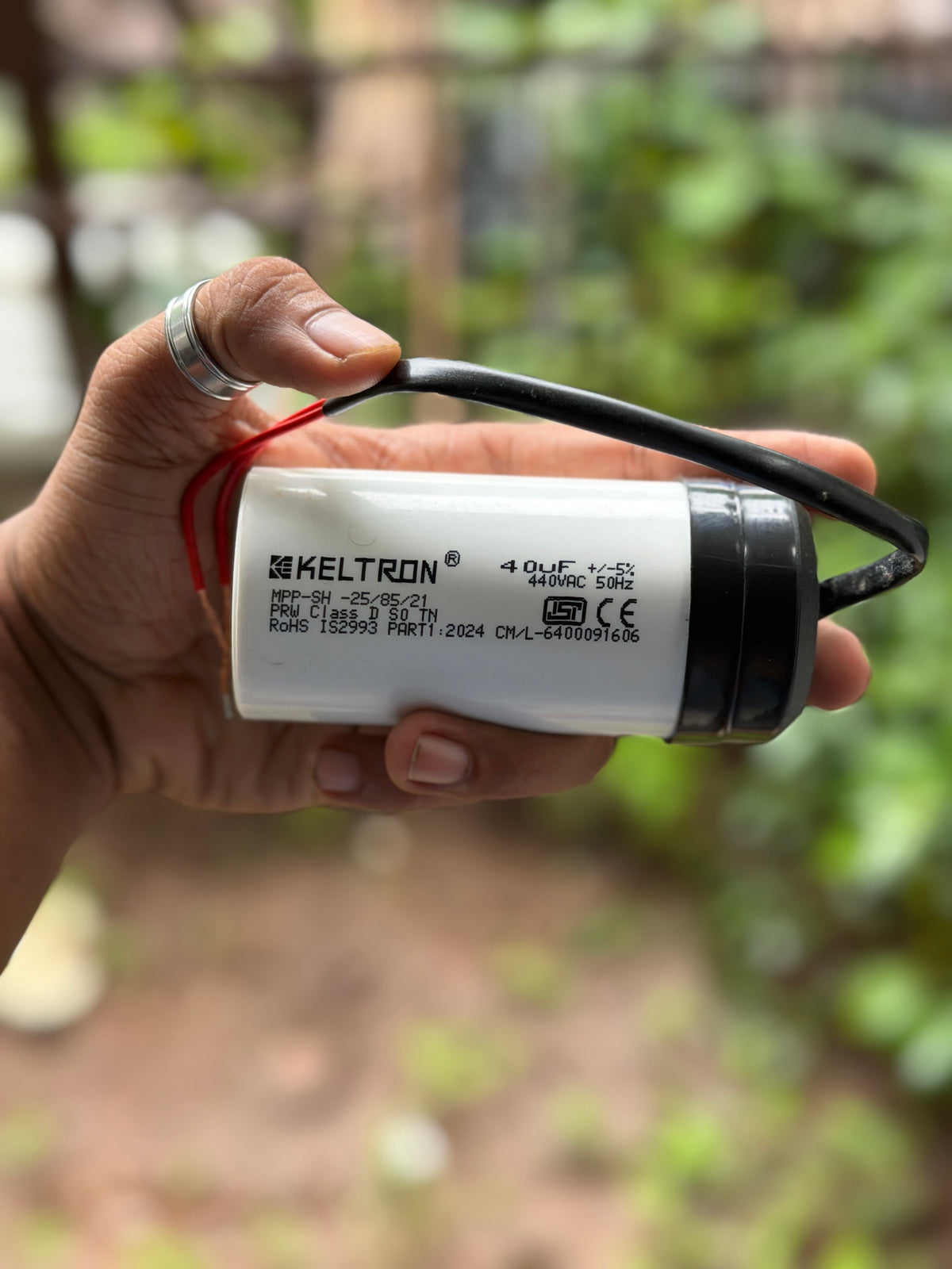40uF 440V CAPACITOR AC 40MFD KELTRON