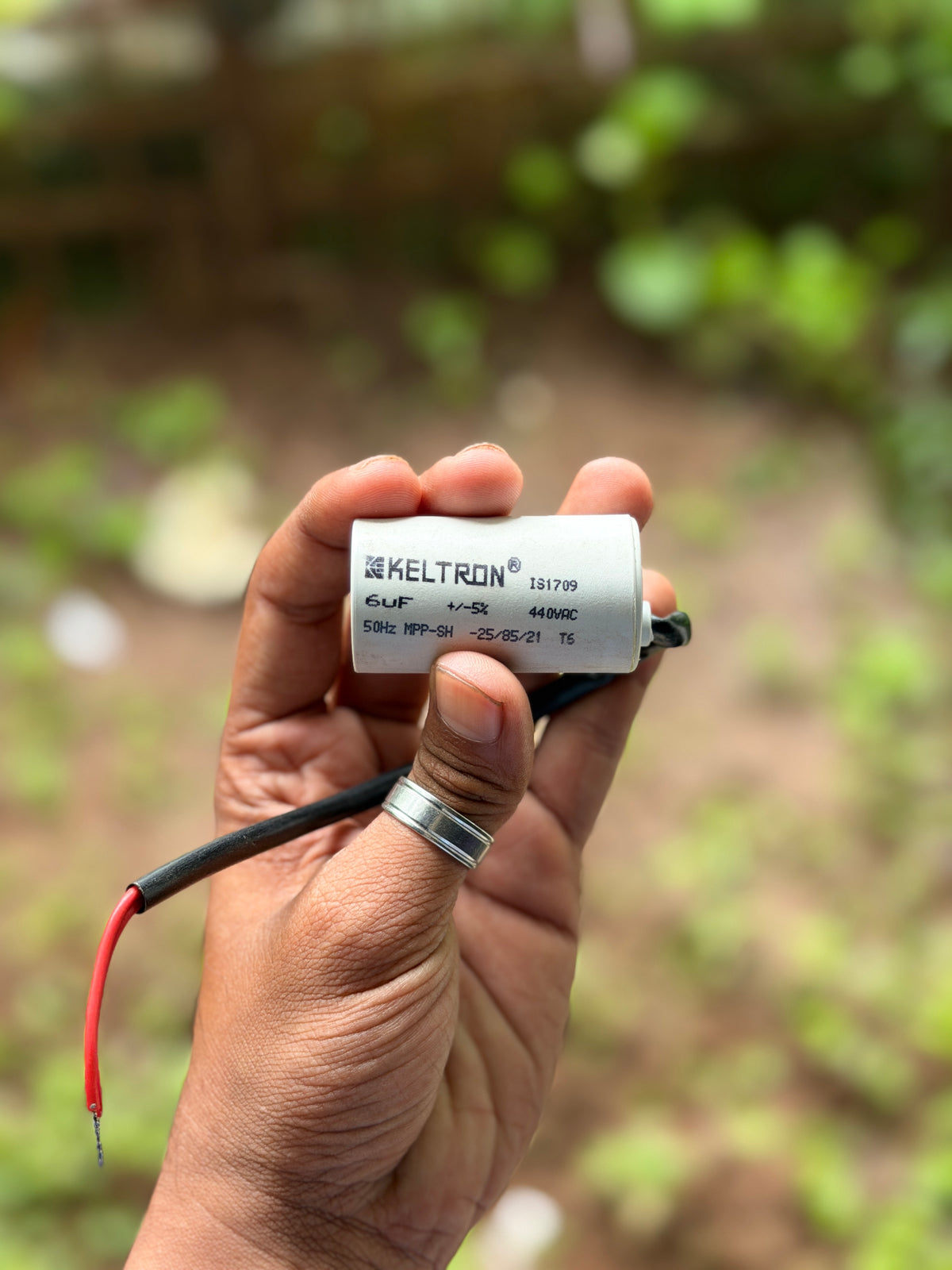 6uF 440V CAPACITOR 6MFD KELTRON AC