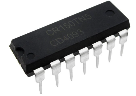 CD4093 IC  – Quad 2-Input Schmitt Trigger NAND Gate CD 4093